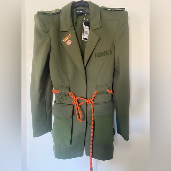 IVY PARK Jackets & Blazers - Adidas x Ivy Park Cargo Jacket with Belt Detail